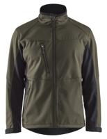 Blåkläder Softshell Jack 49502516 | Groen/Zwart | Maat XXL - 7330509534809