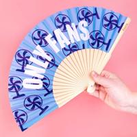 Houten waaier Only Fans