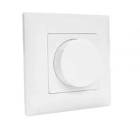 Triac dimmer wit in en opbouw Triac dimmer wit in en opbouw