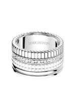 Boucheron bague Quatre Double White Edition en or blanc 18ct sertie de diamants - Argent - thumbnail