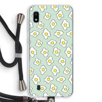 Spiegeleitjes: Samsung Galaxy A10 Transparant Hoesje met koord
