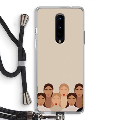 Girls girls girls: OnePlus 8 Transparant Hoesje met koord