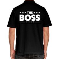 The Boss poloshirt zwart voor heren - thumbnail