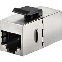 Renkforce RJ45 Netwerk Adapter CAT 6A [1x RJ45-bus 8p8c - 1x RJ45-bus 8p8c] - thumbnail