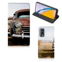 OnePlus Nord 2 5G Stand Case Vintage Auto