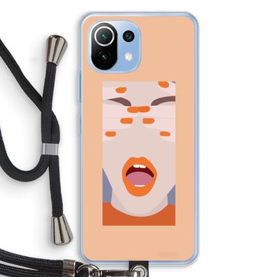 Surprise: Xiaomi Mi 11 Lite Transparant Hoesje met koord