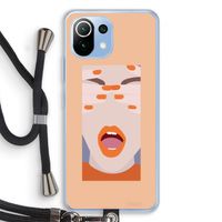 Surprise: Xiaomi Mi 11 Lite Transparant Hoesje met koord