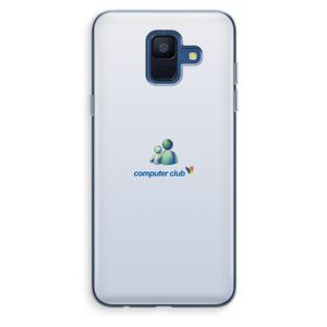 MSN: Samsung Galaxy A6 (2018) Transparant Hoesje