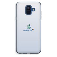 MSN: Samsung Galaxy A6 (2018) Transparant Hoesje MSN: Samsung Galaxy A6 (2018) Transparant Hoesje