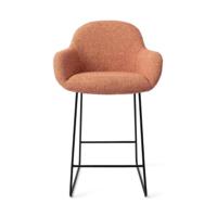 Jesper Home Kushi barkruk H65 Amber Autumn slide black