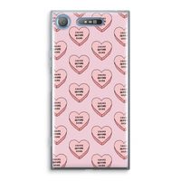 Chicks before dicks: Sony Xperia XZ1 Transparant Hoesje