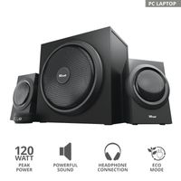 Trust Yuri - 2.1 Speakerset - met Subwoofer - thumbnail