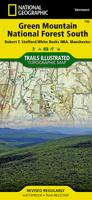 Wandelkaart - Topografische kaart 748 Green Mountain National Forest South - Robert T. Stafford White Rocks NRA - Manchester | National Geographic