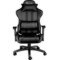 tectake Gaming Chair Bureaustoel - Premium Racing - Zwart - Kunstleer - Verstelbaar - thumbnail