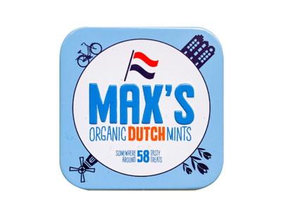 Max Organic Mints Dutch mints - 35gr