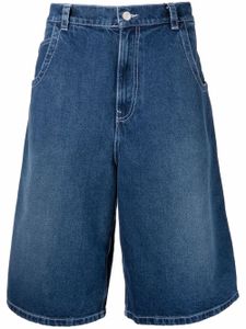 Kenzo short ample en jean - Bleu