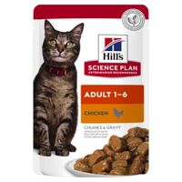 Hill's Adult kip nat kattenvoer 85 gr 3 dozen (36 x 85 g) - thumbnail