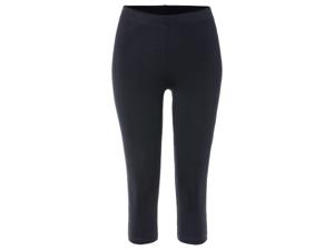 esmara Dames capri-legging (XS (32/34), Zwart)