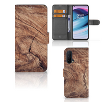 OnePlus Nord CE 5G Book Style Case Tree Trunk - thumbnail