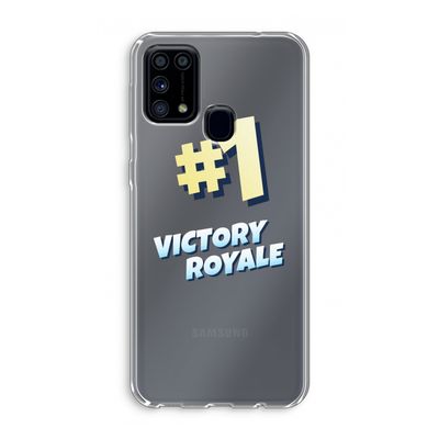 Victory Royale: Samsung Galaxy M31 Transparant Hoesje