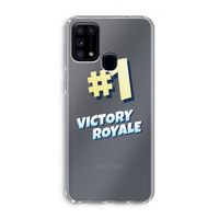 Victory Royale: Samsung Galaxy M31 Transparant Hoesje