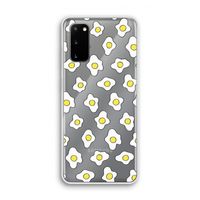 Spiegeleitjes: Samsung Galaxy S20 Transparant Hoesje
