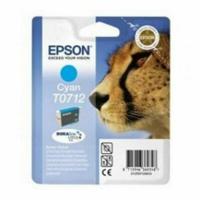 Originele inktcartridge Epson T0712 Blauw Cyaan
