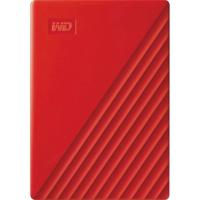 WD My Passport 4 TB Externe harde schijf (2,5 inch) USB-A 3.2 Gen 1 Rood WDBPKJ0040BRD-WESN