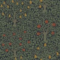 Dutch Wallcoverings Gronhaga - Pomona Black - Zwart