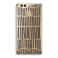 Moroccan stripes: Huawei P9 Transparant Hoesje