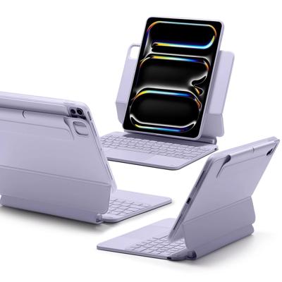 iPad Pro 11” (2024) Rebound Magnetic Keyboard Case 360 - US Layout-Purple