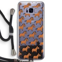 Pony: Samsung Galaxy S8 Transparant Hoesje met koord