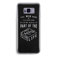 Life: Samsung Galaxy S8 Transparant Hoesje