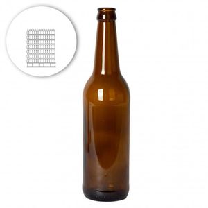 Bierfles Longneck 50 cl, kroonkurk 26 mm - pallet 1960 st.