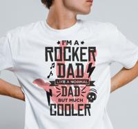 Vaderdag t-shirt rocker vader