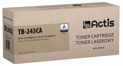 Actis TB-243CA (vervangt Brother TN-243C; standaard; 1000 pagina's; blauw)
