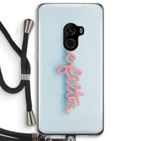 #nofilter: Xiaomi Mi Mix 2 Transparant Hoesje met koord