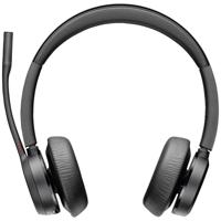 HP Poly Voyager 4320 USB-C Headset +BT700 Dongle On Ear headset Computer Bluetooth Stereo Zwart Noise Cancelling - thumbnail