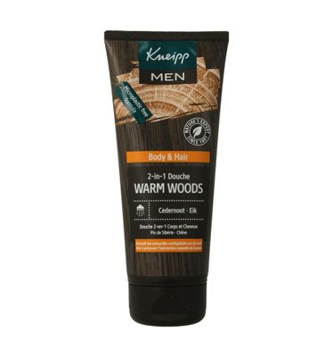 Men body & hair 2-in-1 douche warm woods