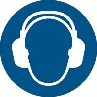 Pictogram djois gehoorbescherming verplicht bl