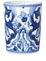 Dolce & Gabbana verre à vin Blu Mediterraneo en porcelaine - Blanc - thumbnail