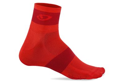 Giro Comp Racer Sokken - Bright Red Giro Comp Racer Sokken - Bright Red