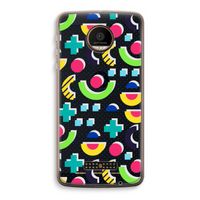 8-bit N°1: Motorola Moto Z Force Transparant Hoesje
