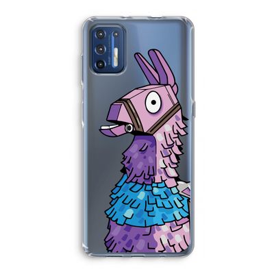 Lama: Motorola Moto G9 Plus Transparant Hoesje