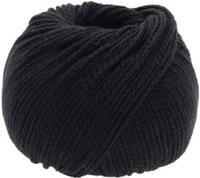 Lana Grossa Cool Merino Uni 014 Zwart