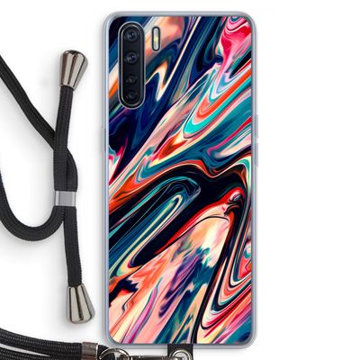 Quantum Being: Oppo A91 Transparant Hoesje met koord