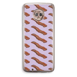 Bacon to my eggs #2: Motorola Moto G6 Transparant Hoesje