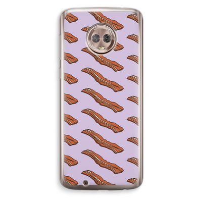 Bacon to my eggs #2: Motorola Moto G6 Transparant Hoesje