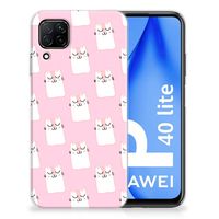 Huawei P40 Lite TPU Hoesje Sleeping Cats - thumbnail