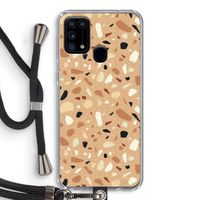 Terrazzo N°17: Samsung Galaxy M31 Transparant Hoesje met koord